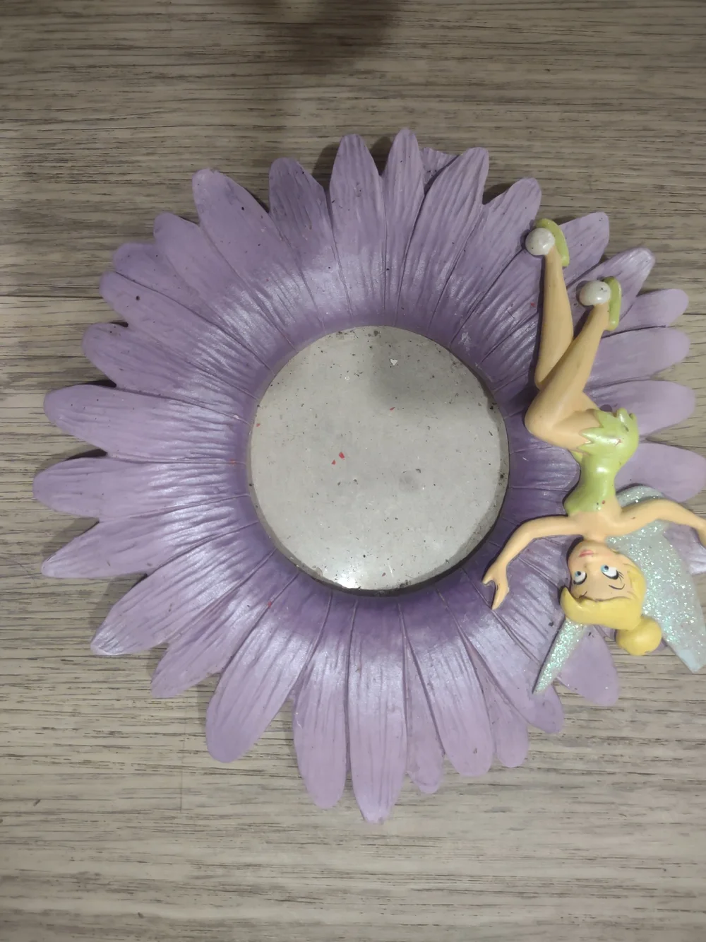 Purple Disney  Picture Frame with Fairy Accent